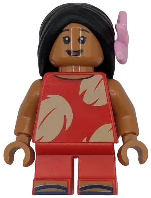DIS211:  Lilo - Short Legs, Bright Pink Flower