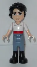 Minifigurka: DP005:  Prince Eric - White Shirt with Short Sleeves