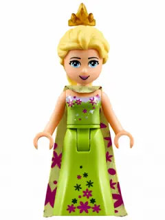 DP018:  Elsa - Lime Dress