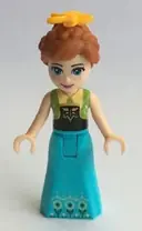 Minifigurka: DP019:  Anna - Medium Azure Skirt