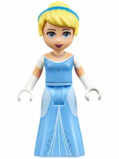 DP022:  Cinderella - Bright Light Blue Dress