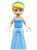 Minifigurka: DP022:  Cinderella - Bright Light Blue Dress