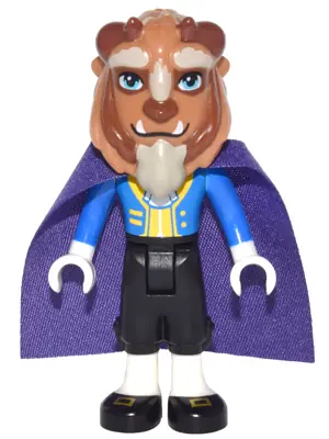 DP025:  Beast / Prince Adam - Mini Doll, Black Cropped Trousers