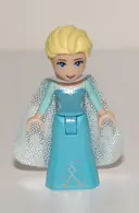 Minifigurka: DP035:  Elsa - Sparkly Light Aqua Cape