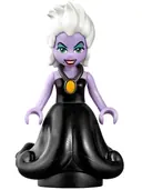 Minifigurka: DP038:  Ursula (Lavender) - Mini Doll, Black Dress