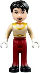 Minifigurka: DP052:  Prince Charming - Mini Doll, Dark Tan Shirt