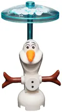 Minifigurka: DP054A:  Olaf, Buttons, Clip on Back with Dish - Brick Built