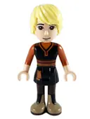 Minifigurka: DP072:  Kristoff - Black Tunic, Dark Orange Shirt, Dark Tan Boots