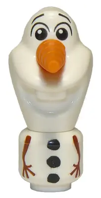 DP086:  Olaf - Micro Doll, White Mouth