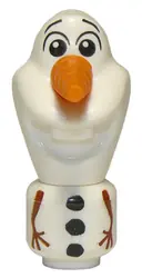 Minifigurka: DP086:  Olaf - Micro Doll, White Mouth