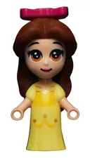 Minifigurka: DP090:  Belle - Micro Doll, Magenta Bow