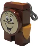 Minifigurka: DP098:  Cogsworth - Printed Face, Winder Key