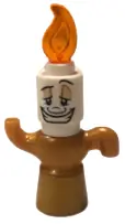 Minifigurka: DP099:  Lumière {Lumiere} - Single Candle Flame