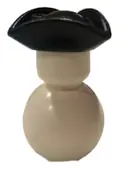 Minifigurka: DP101:  Snowman - Hat Tricorne