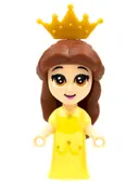 Minifigurka: DP122:  Belle - Micro Doll, Pearl Gold Tiara