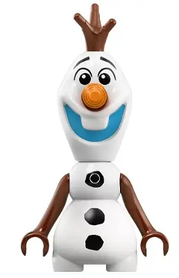 DP138:  Olaf - Mini Doll Body, Medium Blue Mouth