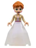 Minifigurka: DP147:  Anna - Diamond Dress Container Bottom