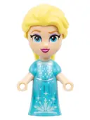 Minifigurka: DP183:  Elsa - Micro Doll, Medium Azure Dress