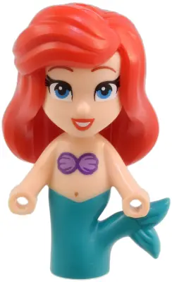 DP200:  Ariel, Mermaid (Light Nougat) - Micro Doll, Open Eyes