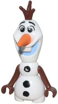 DP207:  Olaf - Mini Doll Body, Bright Light Blue Mouth