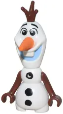 Minifigurka: DP207:  Olaf - Mini Doll Body, Bright Light Blue Mouth