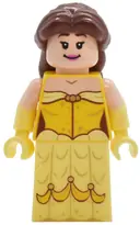 Minifigurka: DP213:  Belle - Minifigure, Dress with Gold Sparkles