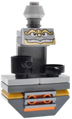 DP221:  Chef Bouche - Printed Face, Light Bluish Gray Cone Top