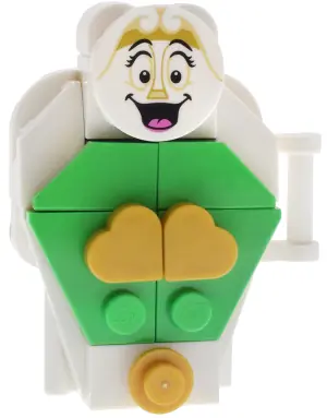 DP223:  Wardrobe - Bright Green Doors, Printed Round Face