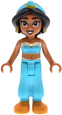 DP224:  Jasmine - Top with Sparkles and Gold Trim, Open Mouth