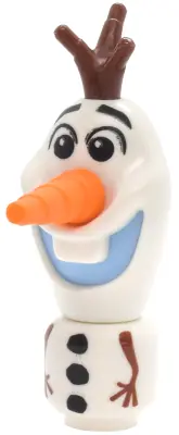 DP231:  Olaf - Micro Doll, Bright Light Blue Mouth