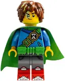 Minifigurka: DRM021:  Mateo - Dark Azure Robe, Bright Green Utility Belt and Cape