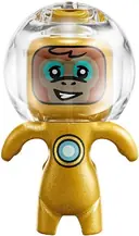 Minifigurka: DRM037:  Albert - Pearl Gold Suit