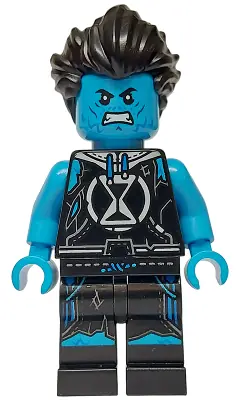 DRM039:  Logan - Minifigure, Black Hoodie