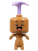 Minifigurka: DRM046:  Dreamling - Medium Nougat Body, Large Head