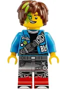 Minifigurka: DRM078:  Mateo - Dark Azure Jacket