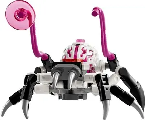 DRM081:  Cyber Brain Spider - 6 Legs, Magenta Appendages