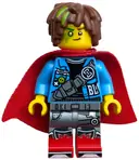 Minifigurka: DRM084:  Mateo - Dark Azure Jacket, Red Cape