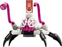 Minifigurka: DRM094:  Cyber Brain Spider - 4 Legs, Magenta Appendages