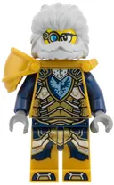 Minifigurka: DRM110:  Mr. Oz - Pearl Gold Suit and Armor, Dark Blue Arms