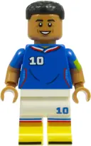 Minifigurka: EDI004:  Kylian Mbappé {Mbappe}