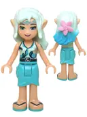 Minifigurka: ELF002A:  Naida Riverheart - Bright Pink Flower