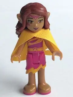 ELF007:  Azari Firedancer - Magenta with Cape