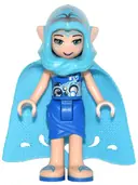 Minifigurka: ELF020:  Naida Riverheart - Long Cape and Hood