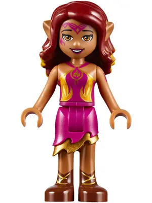 ELF036:  Azari Firedancer - Magenta and Gold
