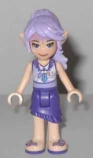 ELF037:  Aira Windwhistler - Dark Purple Skirt