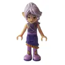 Minifigurka: Aira Windwhistler in Dark Purple and Gold Outfit