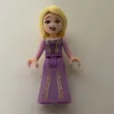 Minifigurka: Rapunzel - Medium Lavender Dress, 1 Flower in Hair