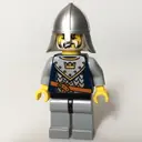 Minifigurka: Knight, Dark Blue, Helmet, Beard