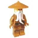 Minifigurka: Master Wu - Golden, Celebration
