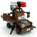 Minifigurka: Tow Mater, Spy (60897 Clips)